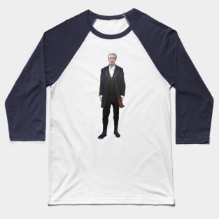 The 12th Dr Who: Peter Capaldi Baseball T-Shirt